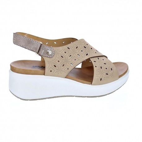 Sandalias Imac zapatos Mujer modelo 158090 Beige 