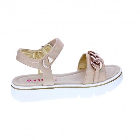 Sandalias Asso zapatos Niña modelo 13300 Oro 