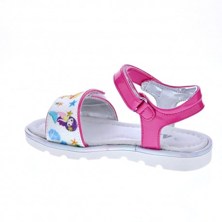 Sandalias Asso zapatos Niña modelo 13528 Rosa 