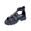 Sandalias Asso zapatos Niña modelo 13540 Negro 