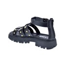 Sandalias Asso zapatos Niña modelo 13540 Negro 