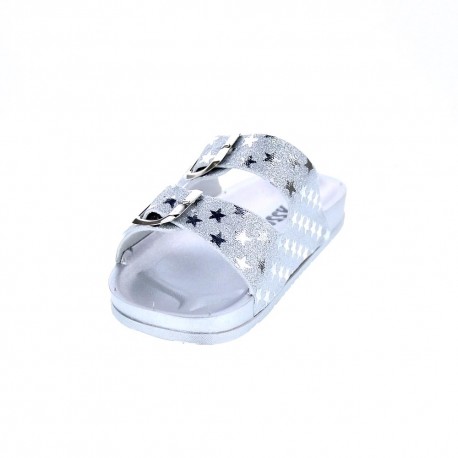 Sandalias Asso zapatos Niña modelo 13320 Plata 