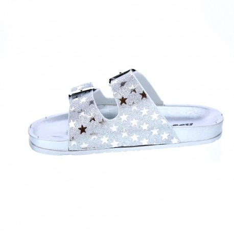 Sandalias Asso zapatos Niña modelo 13320 Plata 