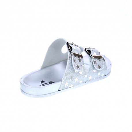 Sandalias Asso zapatos Niña modelo 13320 Plata 