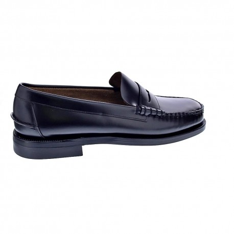 Mocasines Sebago zapatos Hombre modelo 766.71 Negro 