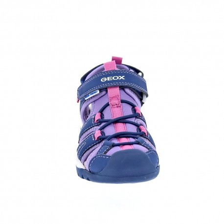 Sandalias Geox zapatos Niña modelo Borealis Violeta 