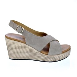 Sandalias Imac zapatos Mujer modelo 157561 Beige  2