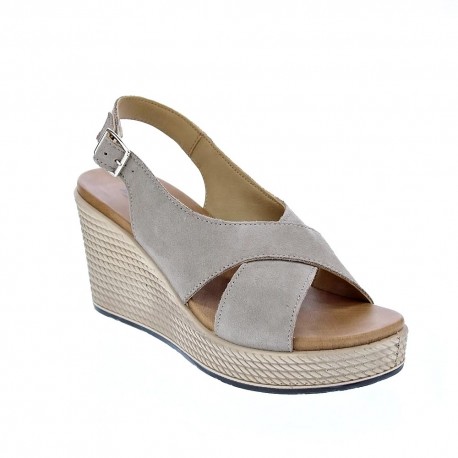 Sandalias Imac zapatos Mujer modelo 157561 Beige 