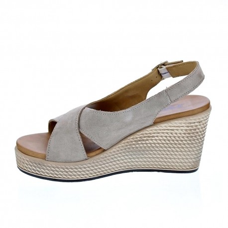 Sandalias Imac zapatos Mujer modelo 157561 Beige 