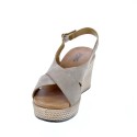Sandalias Imac zapatos Mujer modelo 157561 Beige 