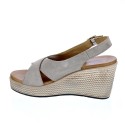 Sandalias Imac zapatos Mujer modelo 157561 Beige 