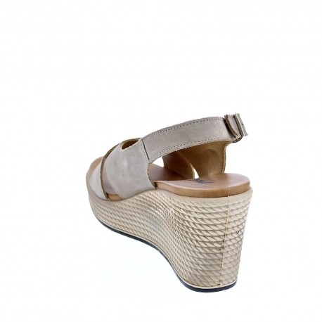 Sandalias Imac zapatos Mujer modelo 157561 Beige 