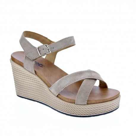 Sandalias Imac zapatos Mujer modelo 157571 Beige 