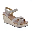 Sandalias Imac zapatos Mujer modelo 157571 Beige 