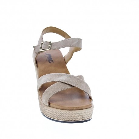 Sandalias Imac zapatos Mujer modelo 157571 Beige 