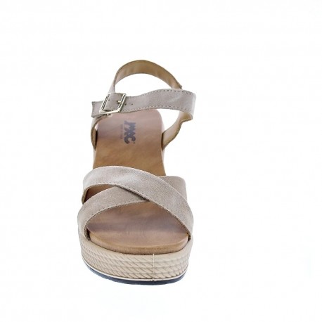 Sandalias Imac zapatos Mujer modelo 157571 Beige 