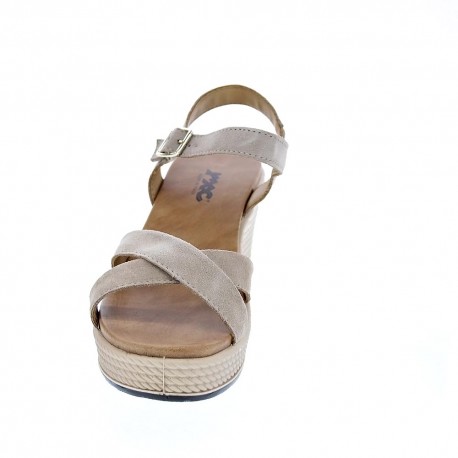 Sandalias Imac zapatos Mujer modelo 157571 Beige 