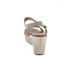 Sandalias Imac zapatos Mujer modelo 157571 Beige 