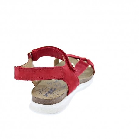 Sandalias Imac zapatos Mujer modelo 157690 Rojo 