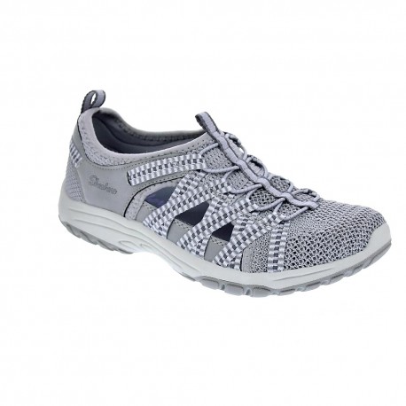 Sandalias Skechers zapatos Mujer modelo Reggae Gris 