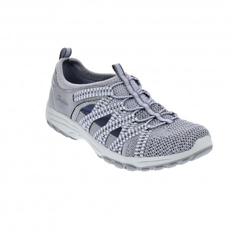 Sandalias Skechers zapatos Mujer modelo Reggae Gris 