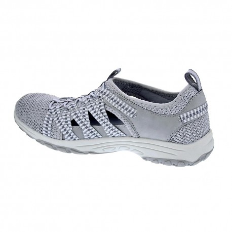 Sandalias Skechers zapatos Mujer modelo Reggae Gris 