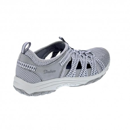Sandalias Skechers zapatos Mujer modelo Reggae Gris 