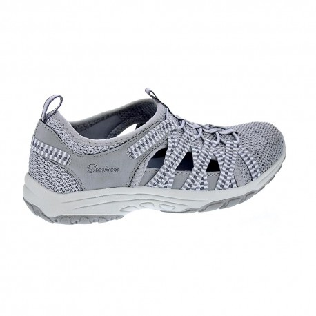 Sandalias Skechers zapatos Mujer modelo Reggae Gris 