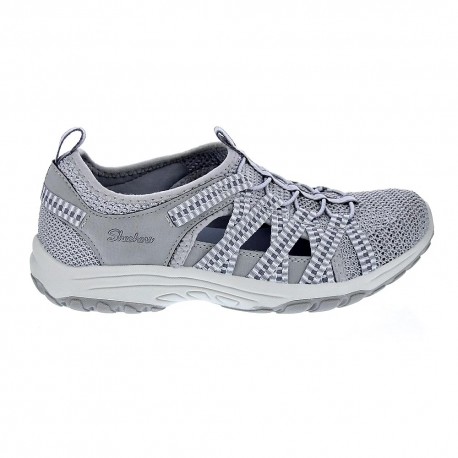 Sandalias Skechers zapatos Mujer modelo Reggae Gris 