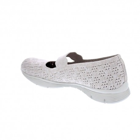 Bailarinas Skechers zapatos Mujer modelo Seager Beige 