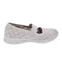 Bailarinas Skechers zapatos Mujer modelo Seager Beige 