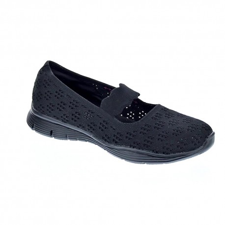 Bailarinas Skechers zapatos Mujer modelo Seager Negro 