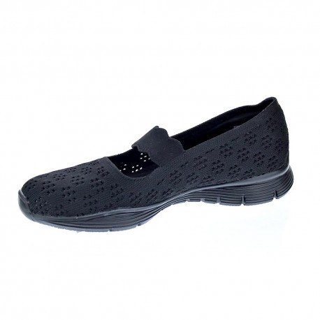 Bailarinas Skechers zapatos Mujer modelo Seager Negro 