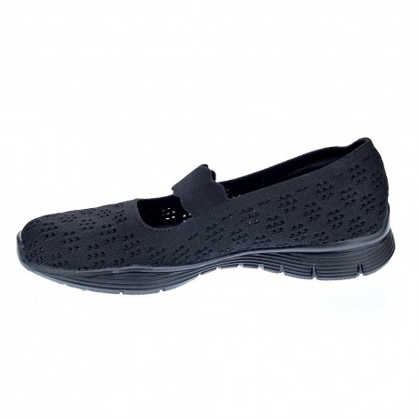 Bailarinas Skechers zapatos Mujer modelo Seager Negro 