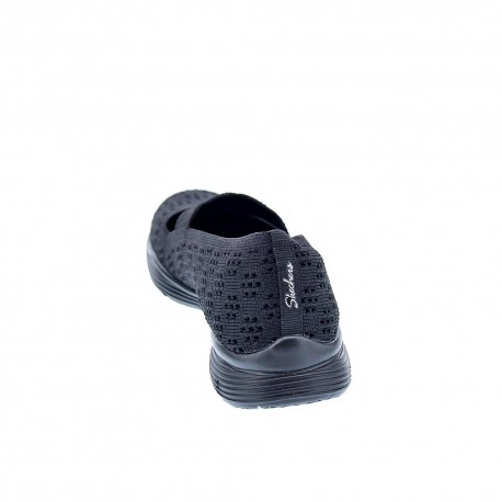 Bailarinas Skechers zapatos Mujer modelo Seager Negro 