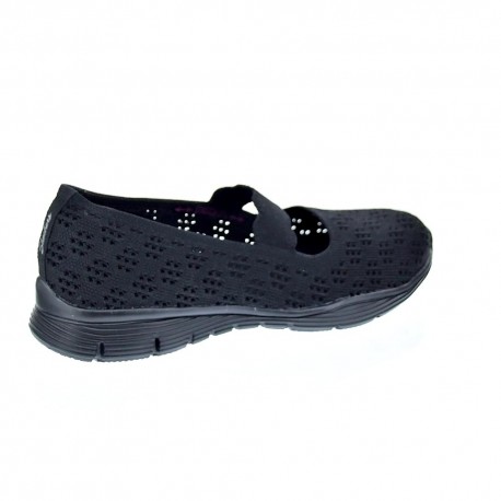Bailarinas Skechers zapatos Mujer modelo Seager Negro 