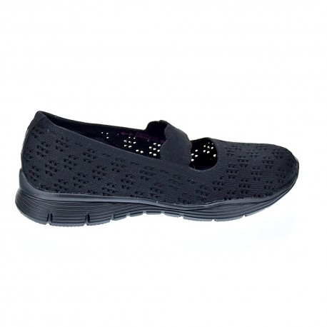 Bailarinas Skechers zapatos Mujer modelo Seager Negro 