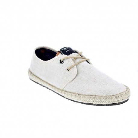 Zapatos Pepe Jeans zapatos Hombre modelo Tourist Linen Beige 