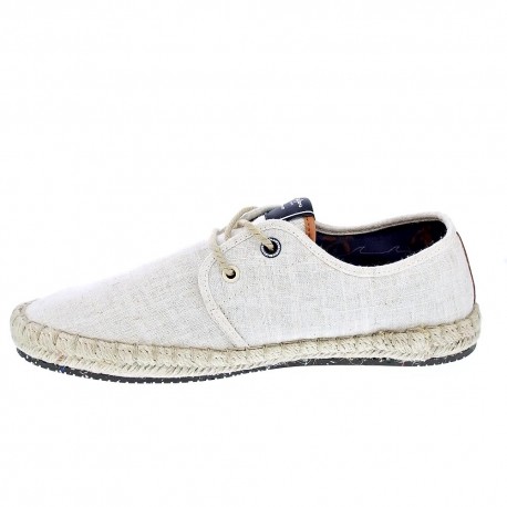 Zapatos Pepe Jeans zapatos Hombre modelo Tourist Linen Beige 