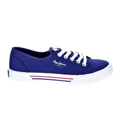 Zapatillas Pepe Jeans zapatos Mujer modelo Aberlady Azul  2