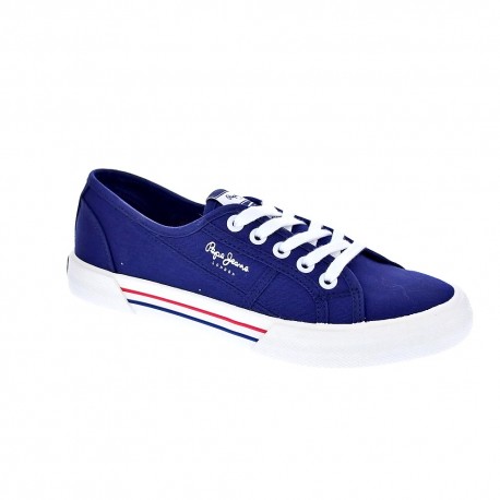 Zapatillas Pepe Jeans zapatos Mujer modelo Aberlady Azul 