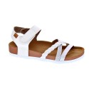 Sandalias Gioseppo zapatos Niña modelo 65201 Blanco 