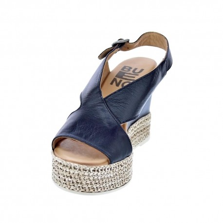 Sandalias Bueno zapatos Mujer modelo S1100 Negro 