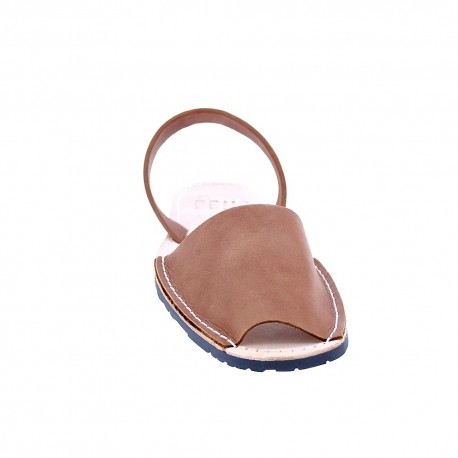 Abarcas menorquinas Avarca Pons zapatos Hombre modelo 550 Marrón 