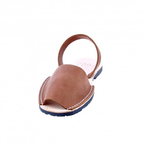 Abarcas menorquinas Avarca Pons zapatos Hombre modelo 550 Marrón 