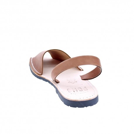 Abarcas menorquinas Avarca Pons zapatos Hombre modelo 550 Marrón 