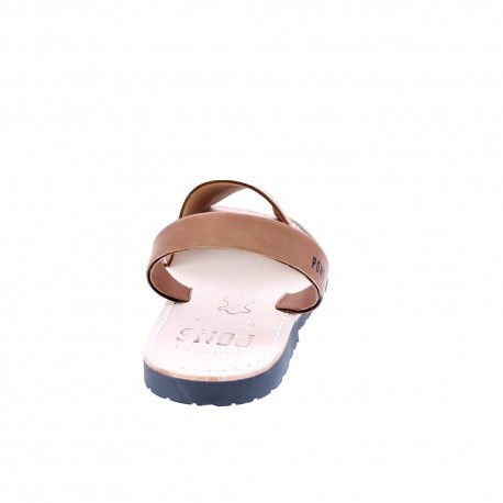 Abarcas menorquinas Avarca Pons zapatos Hombre modelo 550 Marrón 