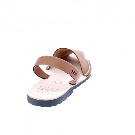 Abarcas menorquinas Avarca Pons zapatos Hombre modelo 550 Marrón 