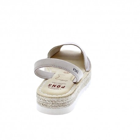 Abarcas menorquinas Avarca Pons zapatos Mujer modelo 116F Beige 
