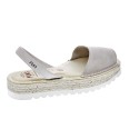 Abarcas menorquinas Avarca Pons zapatos Mujer modelo 116F Beige 